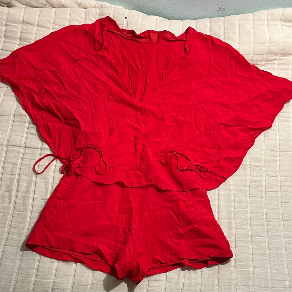 Naked Zebra Scarlet Romper